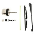thumbnail image 3 of Goodhd Windshield Wiper Motor Kit Hotrod Street Rod For Jeep 12V Stainless Steel - New, 3 of 9