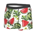 thumbnail image 2 of Kll Watermelons Men'S Cotton Boxer Briefs Underwear-Small, 2 of 9