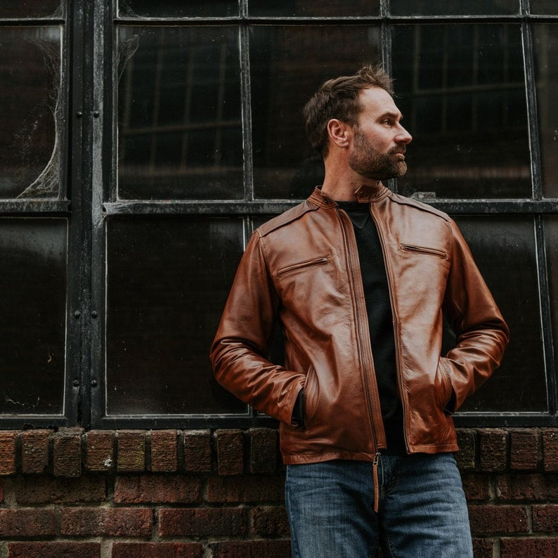 Men's Lambskin Leather Jackets