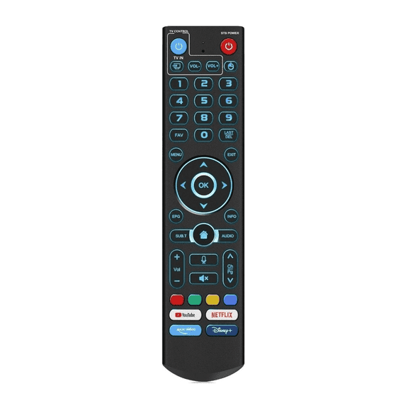 New for vSeeBox Backlit Voice Remote Control With USB V5 ProV3 PlusV3 Pro Elite