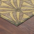 thumbnail image 3 of Addison Rugs Chantille Indoor/Outdoor Transitional Mid-century Modern Gold Machine Washable Round Rug, 8' x 8', 3 of 8
