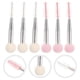 thumbnail image 2 of 6pcs Dual-ended Makeup Brushes Sponge Makeup Brushes Eyebrow Eyelash Brushes, 2 of 4
