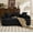 Black, variant on CKEASEAN 65"W Chenille Compression Curved Loveseat, No Assembly Required, Full Compression Sponge Plush Couch with 3 Throw Pillows, Luxury Floor Cloud Boneless Couches for Small Spaces & Living Room