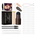 thumbnail image 5 of Bilqis Eyebrow Powder Concealer Set Contains 1 Concealer2.5ml 1 Eyebrow Powder 2 Eyebrow Brush 1 Elastic Rope 2 Cleaning Cotton Swab 12 Eyebrow Templates Of Shapes, 5 of 9