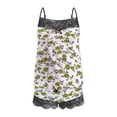 thumbnail image 4 of SwiftWear Womens Pajama Sets Cami and Shorts for Summer Soft Sleeveless Sleepwear Vintage Floral Pj Sets Cozy Loungewear S, 4 of 5