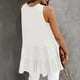 thumbnail image 4 of Camiseta Sin Mangas Para Mujer Camiseta Sin Mangas Casual Para Mujer Camiseta Sin Mangas Casual De Verano Para Mujer Camiseta Sin Mangas Para Mujer Camiseta Sin Mangas Con Cuello ANGGREK caqui blanco, 4 of 6