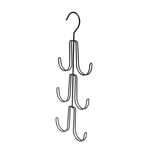 Organizador de armario Inteprter para sombreros de madera Negro