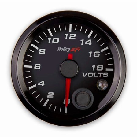 Holley EFI 553-126 Voltmeter Gauge