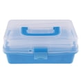 thumbnail image 3 of Caja De Herramientas De Plástico Caja Interna Organizador De Hardware Herramientas De Trabajo De Carpintero Azul m, 3 of 8