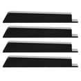 thumbnail image 1 of 4pcs Replacement Piano Keytops Plastic Piano Black Keytops Piano Accessories, 1 of 8