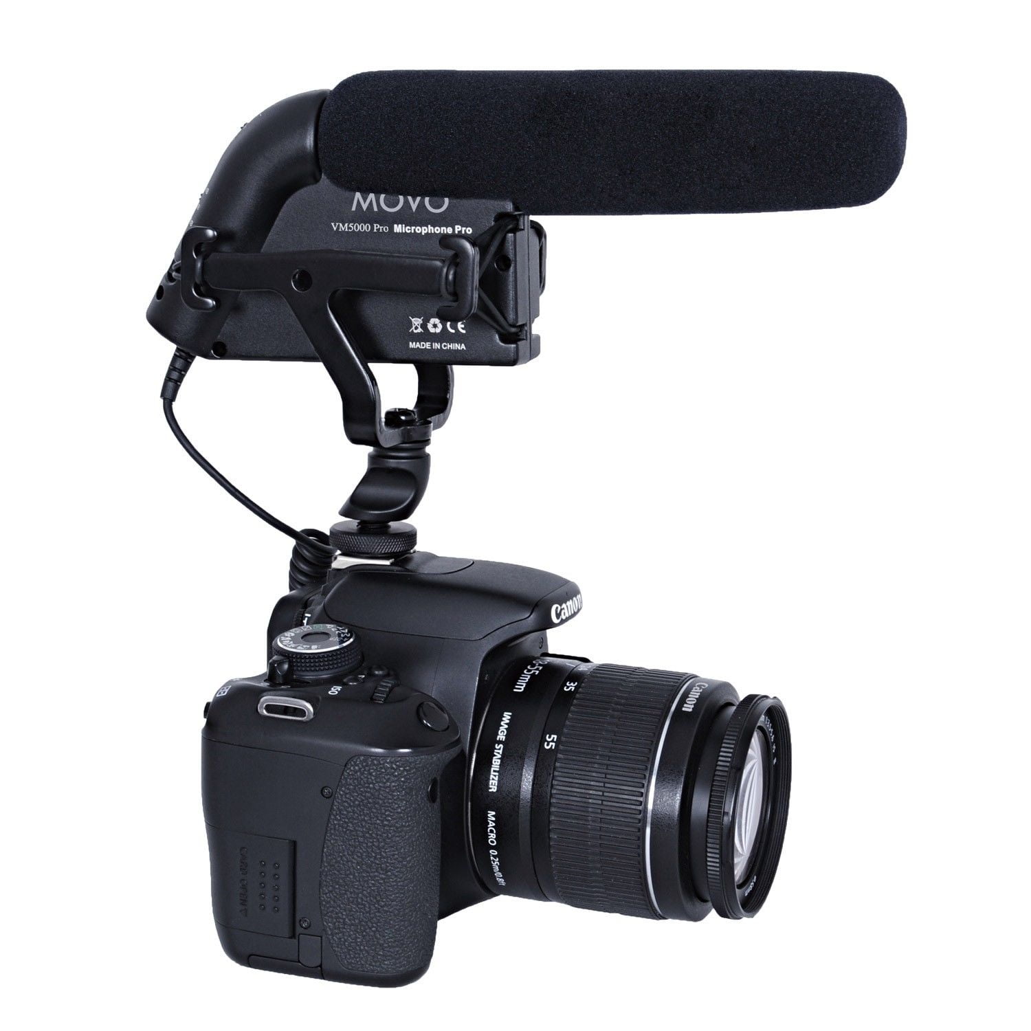 Movo VXR5000PRO HD Condenser Prosumer Video Microphone for DSLR Video