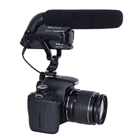 Movo VXR5000-PRO HD Condenser Prosumer Video Microphone for DSLR Video Cameras with High Pass Filter and Audio Level Control (Aluminum Body) price history on PriceWatchPro