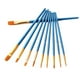 thumbnail image 2 of Sistema de cepillo de pintura arte 10pcs, pintura de nylon del cabellero cepillos de uñas del detalle de forma forma forma, 2 of 9