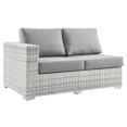 thumbnail image 1 of Modway Causeuse de Mobilier de Patio Extérieur, Gris Pâle, 1 of 8