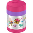 thumbnail image 2 of Thermos Vacuum Insulated Funtainer Food Jar with Spoon , Jojo, 10 ounce, 2 of 6