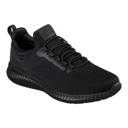 Skechers Work Men's Relaxed Fit Cessnock Slip Resistant Work (Best Shoes For Charcoal Suit)