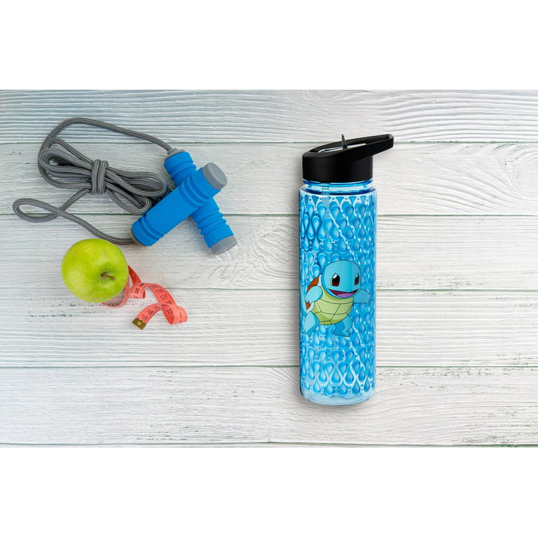 Just Funky Pokemon Squirtle 16oz Water Bottle - BPA-Free Reusable Drinking  Bottles