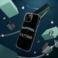 thumbnail image 4 of DistinctInk Clear Case for Apple iPhone 15 PLUS (6.7" Screen) - Diamonds and Tattoos Are Forever, 4 of 9