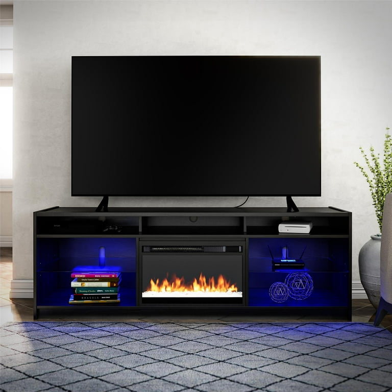 Ameriwood Home Lumaria Fireplace TV Stand for TVs up to 75
