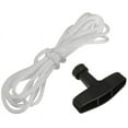 thumbnail image 2 of Lttoisl Universal Lawnmower Pull Starter Rope Cord 3 Meters, Heavy Duty Black & White Polyester Line for Garden Mowers, Durable Replacement Part for Easy Engine Start, 2 of 6
