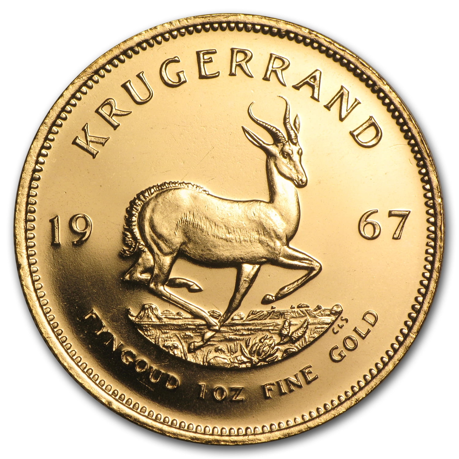 South African Mint 1967 South Africa 1 oz Gold Krugerrand Walmart