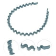 thumbnail image 2 of 1 Pc Classic Elegant Frosted Headband for Women for Girls 5.51"x4.72" Blue Grey, 2 of 4