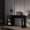 Wenge, variant on Modern Study Desk With Drawer And Open Storage Work Home Office
