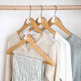 thumbnail image 4 of Clothes Hanger Connector Closet Extender Clips, Wardrobe Hanger Hooks Set Plastic Coat Hangers Connectors Space Saving Hooks(24pcs,white), 4 of 5