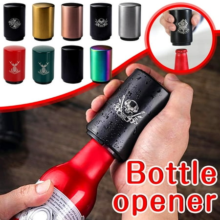 

WNG Bottle Opener Stainless Steel Bottle Opener Press Automatic Cap Opener