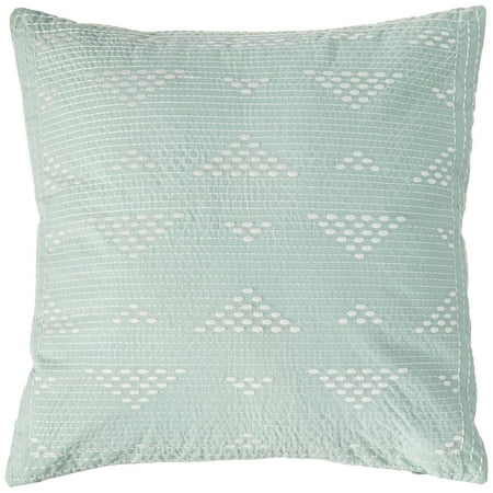 UPC 675716604172 product image for INK+IVY Cario Embroidered Square Pillow  Blue | upcitemdb.com