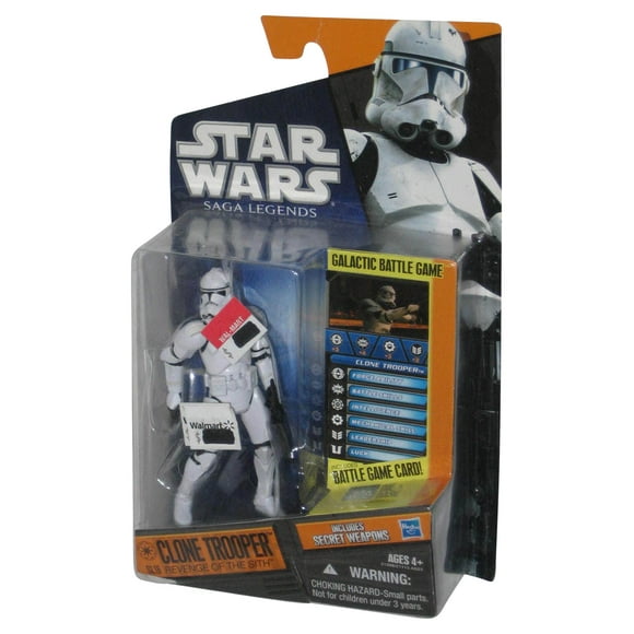 Star Wars Saga Legends Revenge of The Sith (2010) Clone Trooper 3.75 Inch Figure SL16