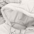 thumbnail image 5 of UAMVSH Newborn Winter Clothes Baby Boy Girl Snowsuit Cute Ears Long Sleeve Hooded Double Zipper Romper Warm Footed Outwear for Infant, 5 of 7