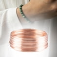 thumbnail image 6 of HOMYL 50 Loops Jewelry Wire Memory Wire for Necklace Earring Rose Gold, 6 of 8