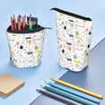 thumbnail image 4 of Kdxio Telescopic Pencil Bag Pen Holder Stationery Case,Stand-up Retractable Transformer Bag Organizer for Christmas Holiday(Easter Rabbit), 4 of 6