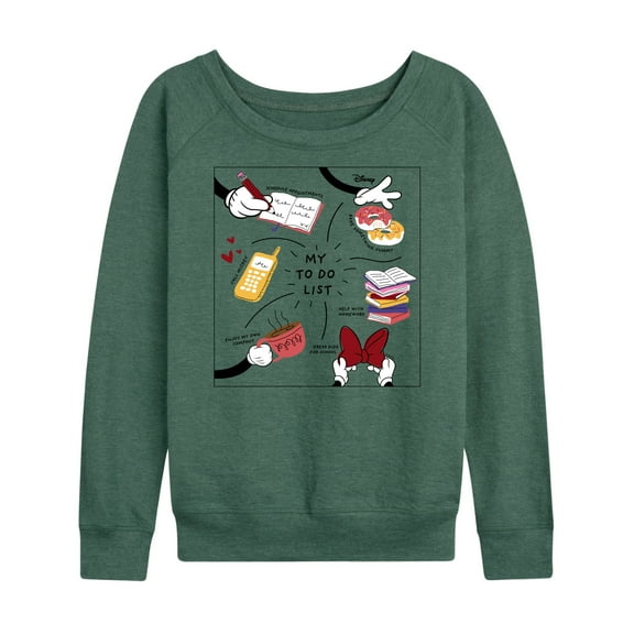 Mickey & Friends - Minnie Mom To-Do List - Women's French Terry Jogger Pant