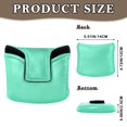 thumbnail image 2 of Haosy Spearmint Golf Mallet Putter Cover Strong Magnetic Leather Golf Club Headcover Closure, 2 of 7