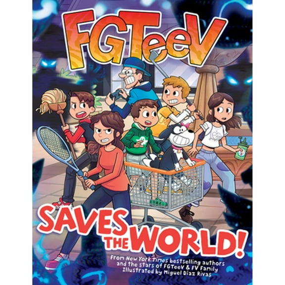 Pre-Owned FGTeeV Saves the World! (Hardcover 9780063042636) by Fgteev