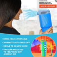 thumbnail image 3 of Allstar Innovations Battery Evaporative Air Cooler, Blue, 3 of 3