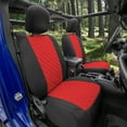 thumbnail image 2 of TLH Red Full Neoprene Waterproof Custom Fit Seat Covers for 2018-2021 Jeep Wrangler JL 4DR, 2 of 9