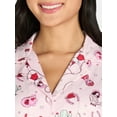 thumbnail image 2 of Women’s Valentine’s Day Print Shorty Notch Collar Pajama Set from Way to Celebrate, 2-Piece, Sizes XS-3X, 2 of 4
