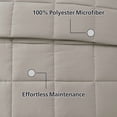 thumbnail image 2 of Mainstays Twin/Twin XL Comforter, Down Alternative, All-Season, Stone, 2 of 6