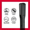 thumbnail image 6 of Revlon Essentials Ceramic 1-1/2" Flat Iron, Black, 6 of 7