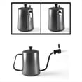 thumbnail image 1 of Cafeteras Cafeteras Vertedoras de Café Hervidor de Agua con Cuello de Cisne Válvula de Control de Flujo Accesorios Negros, 1 of 4