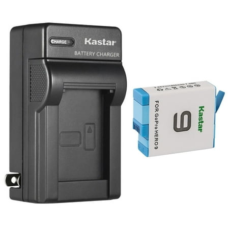 Kastar 1-Pack 3.85V 1900mAh Battery and AC Wall Charger Replacement for GoPro HERO9 HERO 9 GoPro ADDBD-001 Battery GoPro HERO9 Black Edition HERO 9 Black Edition Go Pro 9 Edititon Action Camera