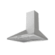 thumbnail image 1 of Campana decorativa de pared de 60 cm (24 pulgadas) IHD  CH Tulum 60 en acero inoxidable y diseño piramidal de pared, 1 of 10
