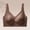 c01Brown, variant on Bras for Seniors, Seamless Adjustable Thin Breathable Soft Comfort Lifting no Underwire Anti-Sagging Bras Black XXL