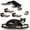 Black, variant on Cat Wall Shelves - Safe And Sturdy Furniture Stylish Corner Shelf With 3 Steps For Cats Up To 15lbs Cushioned Perch Stairs Climbing Playing Wood