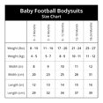 thumbnail image 3 of CafePress - Giantschnauzerpatriot - Cute Infant Baby Football Bodysuit, 3 of 3
