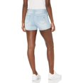 thumbnail image 2 of Shorts Denim Jeans Acid Washed Blue Active Wear for Summer Juniors Size 13, 2 of 2