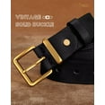thumbnail image 6 of JASGOOD Women's Genuine Leather Belts Vintage Casual Belt for Jeans Pants Dress, 6 of 9